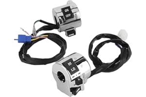 SHIPENOPHY 25mm Handlebar Control Button Universal Control Button Motorcycle Handlebar Switch Motorbike Parts for Replacement Parts