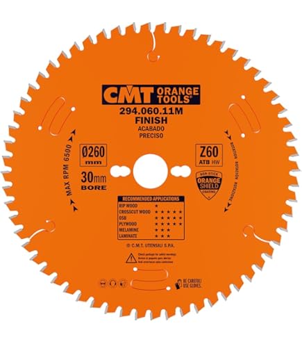 Saxton TCT Circular Saw Blade 185mm X 80T X 20mm Bore (16mm Ring) Fits