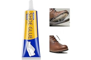 OUMUN Super Strong Waterproof Shoe Glue for Sole Repair - Non-Hardening Adhesive for Leather and Rubber - Transparent