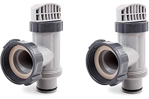 Intex Lot de 2 valves à piston hors sol avec joints et écrous