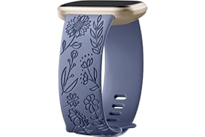 Oielai Cinturini Girasole Compatibile con Fitbit Versa 3/Fitbit Versa 4/Fitbit Sense/Fitbit Sense 2 Cinturini Donne, Cinturino in silicone morbido per Versa 3/Versa 4/Sense 2/Sense