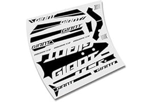 CUAC REVOLUTION Kit Pegatinas Cuadro Completo para Bicicleta Giant TCR Advanced 2018