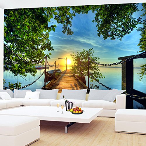 Fototapete Meer 308 x 220 cm – Vliestapete – Wandtapete – Vlies Phototapete – Wand – Wandbilder XXL – !!! 100% MADE IN GERMANY !!! Runa Tapete 9035010c - 4