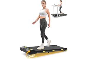 FREEPIFITNESS Walking Pad with Incline, 3 In 1 Under Desk Treadmill for Home and Office, Portable Treadmill with LED Display, Remote Control