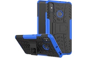 MRSTER Xiaomi Redmi Note 7 Funda, 2in1 Armadura Combinación A Prueba de Choques Escudo Cáscara Dura PC + TPU con Soporte Plegable para Xiaomi Redmi Note 7