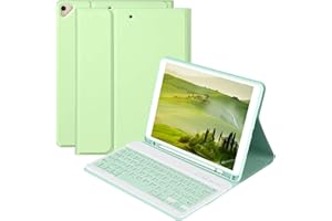 CC STORE Custodia Tastiera per iPad 10.2 9a Gen 2021/8a Gen 2020/7a Generazione 2019/iPad Air 3,Tastiera Italiana per iPad 10.5 2017 con Tastiera Bluetooth Wireless Rimovibile,Cover per iPad