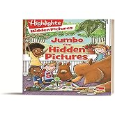 يسلط الضوء على سلسلة Jumbo Book Hidden Pictures Attention Enhancing