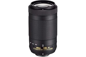 Nikon JAA829DA - Objetivo para cámara réflex AF-P DX 70-300 4.5-6.3G VR SD2, color negro