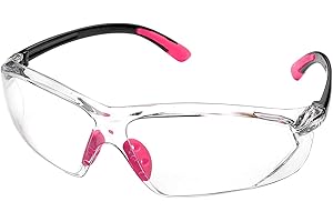 SAFEYEAR Occhiali Protettivi da Lavoro Uomo Trasparenti con Lenti antiappannamento - SG003GN Laboratorio Chimico Antiappanno Occhiale Protettivi Occhiali Di Protezione CE EN166 Colore Verde