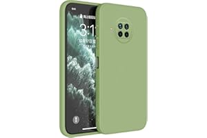 Topme Funda para Xiaomi MI 10T Lite 5G (6.67" Inches) Carcasa Caja Case Estuche, Funda Protectora de Piel de Silicona TPU - Verde Matcha