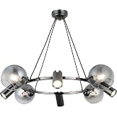 Lucea Tıerra 4+4 Kobalt Avize 4xgu10+4xe27