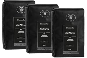 PAULSEN TEE PURE TEA Earl Grey 3 x 500 g Paulsen Tee czarna herbata z kontrolą pozostałości