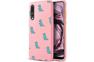 ZhuoFan Huawei P20 Pro Case, Phone Cases Pink Liquid Silicone with Pattern Shockproof Soft Flexible Gel TPU Rubber Back Cover Bumper Skin for Huawei P20Pro Smartphone, Green crocodile