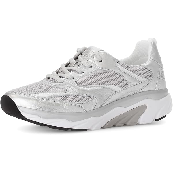Gabor Damen Sneaker Mit Plateausohle | Schnürschuhe | Rollingsoft Technologie | Größe 39 EU