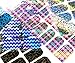 12 Sets Mix Fashion Design Trendy Nail Wrap Foils Stickers HOT SALE! Z249 UK