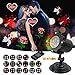 Price comparison product image Christmas Projector Lights Waterproof LED Landscape Lights, 16 Patterns Outdoor / Indoor Rotating Light Projector Spotlight for Halloween, Xmas, Valentine's Day, Birthday, Wedding Wall Decoration