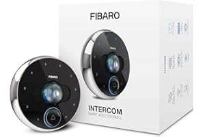 FIBARO FGIC-002 Intercom Video Door Phone, Black