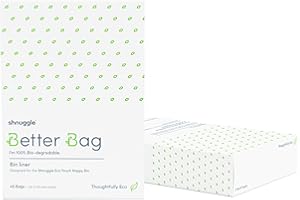 Shnuggle Better Bag Nappy Bin Liners, Green