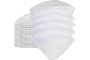 KAIHENG 50 coni filtro Filtri olio per friggitrice da 4,5" Filtro olio Cono filtro in tessuto non tessuto Coni filtro grasso Ideale per ristoranti, caffè, camion di cibo, hotel