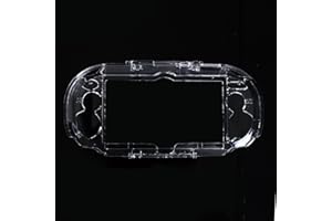 C-FUNN Clear Crystal Harte Haut Case Abdeckung Shell Protector Kompatibel mit Sony Ps Vita PSP PSV 1000 Video Spielkonsole