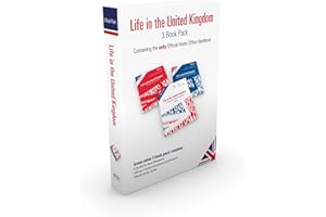 The Official Life in the UK Test Book Bundle: The Official Guide for New Residents, Question and Answer Book, and Study Guide