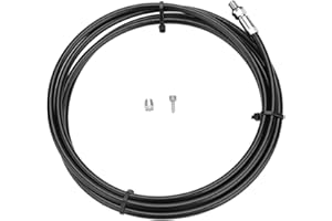 VGEBY Tubo de Aceite del freno de la bicicleta, juego Tuberías Aceite del freno Disco Hidráulico 2 m con Aceite Oliva, Conector Inserción para AVID E5 E9 ER XX XO Latiguillo+Freno+Avid
