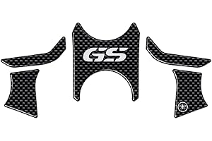 labelbike - Adesivi in Resina Gel 3D Decorazioni e Protezioni di Moto Piastra Forcella compatibili con BMW GS R1200 2008-2012