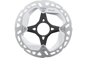 SHIMANO XT RT-MT800 Center Lock Ice-Tech Freeza, Bremsscheibe Unisex für Erwachsene, 160 mm silber
