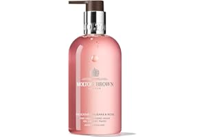 Molton Brown Delicious Rhubarb und Rose - Sapone per lavaggio a mano, 300 ml