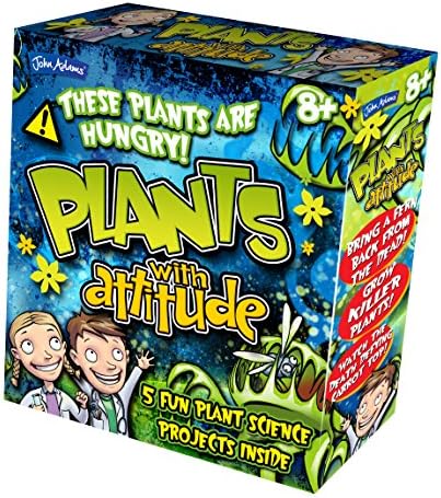 Nature Experiment Perfect Present Gift for Christmas Birthday or Easter - No 1 Selling John Adams Plants With Attitude - Girl Girls Children Kids Child