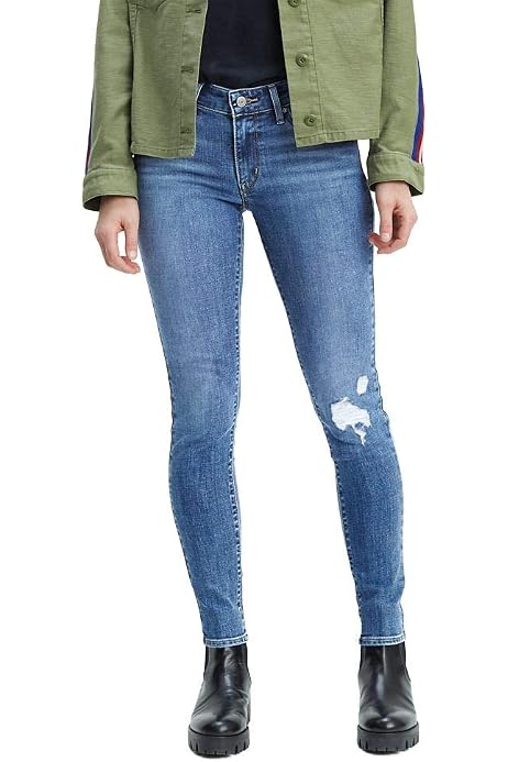 cunlin High Waist Jeans for Women Denim 