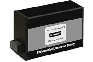 MTB MORE ENERGY 1x Ersatz-Akku für Garmin Virb 360 Action Cam [1100 mAh / 3.8V / Li-Ion]