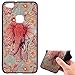 Produktbild Hülle für Huawei P10 Lite,Handyhülle für Huawei P10 Lite,Ultra Dünn Handyhülle,Leweiany 3D Kreativ Bunte Malerei Elefant Painted Matt Prägung Muster Ultra Dünn Soft TPU Silikon Gummi Schutzhülle Kratzfeste und Scratch-Resistant Handytasche Schutz Handy Hülle Case Rückseite Handy Tasche Premium Shell Slim Etui Schale Bumper Case für Huawei P10 Lite Anti-Scratch Schutzhülle