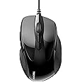 TECKNET USB Wired Mouse, 6400 DPI Mice 4 Adjustable DPI with 6-Button Corded Mouse, Optical Computer Mouse with Ergonomic Design for Laptop, Chromebook, PC, Desktop, Mac, Notebook