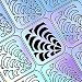 BMC 5 Sheet Holographic Nail Art Vinyl Sticker Guides - Water Marble Collection