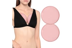 SHCHME 2 PCS Castor Oil Pack,SHCHME Castor Oil Pack, Castor Oil Pack Wrap Breast Pads, Reusable and Washable Castor Oil Pack Compress for Breast (Oil Not Included)(Breast Pads Pink)