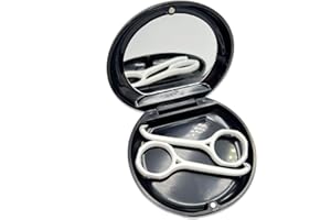 HRASY Boîtier de retenue orthodontique avec 2 outils d'aligneur (noir et blanc)