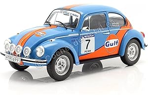 Solido S1800517 1:18 2019 Volkswagen Beetle 1303 Rallye Colds Balls Coche Miniatura Coleccionable, Multi
