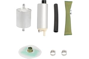 Taesayl Pompe À Carburant Essence Moto Compatible BMW GS K R K1 K75 R100 K1100 RT LT 1100 1150 1200 ECE Avec Filtre À Carburant, Tamis Et Tuyau