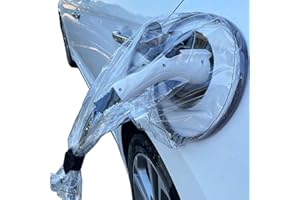 LOTHID Copertura antipioggia per stazione di ricarica per veicoli elettrici, copertura antipioggia magnetica per porta di ricarica, protezione solare, impermeabile, resistente alla neve, protegge