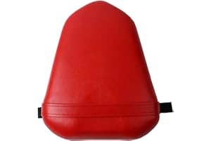 XMT-MOTOR Asiento trasero para motocicleta, compatible con Yamaha YZF R1 2007-2008 (rojo)
