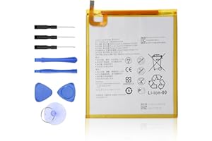 OPAHUTER HB2899C0ECW Ersatz Akku kompatibel mit HB2899C0ECW Huawei MediaPad M3 8.4" BTV-W09 & Huawei MediaPad T5 Tablet 10.1" mit Tools