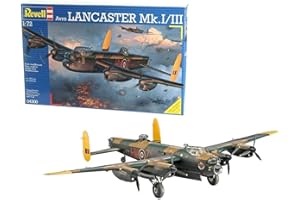 Revell 4300 - Maqueta de Bombardero Avro Lancaster MK III, 1:72, 29,5 cm/42,8 cm
