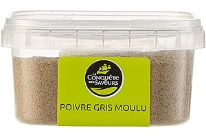 La Conquête des Saveurs Poivre Gris Moulu 65 g