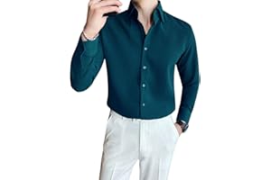 GRECIILOOKS Men Solid Regular Fit Casual Shirt (Pack of 1)