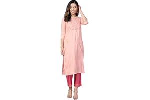 VASTRAGHAR Kurtis Set für Damen Indische Tunika Tops Baumwolle oder Rayon Kurta mit Palazzo Set Party Wear