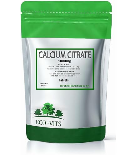 thumbnail image 2 of ECO-VITS Calcium Citrate 1000mg Tablets – Eco-Friendly Recyclable Packaging 2 of 5