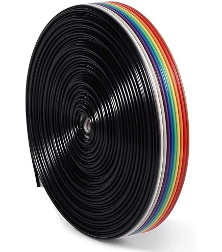 25 Connecteurs IDC FC-10P Femelle - Pas 2.54mm - Pour Câbles Ruban Et Circuits électroniques