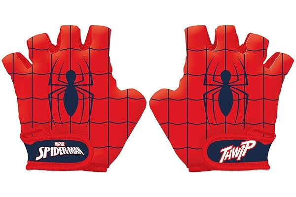 Disney 9060 Spiderman Bike Gloves, flerfärgad