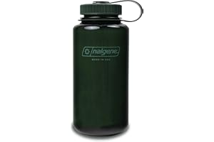 Nalgene monokroma BPA-fri återvunnen återanvändbar vattenflaska för backpacking, vandring, gym - 32 oz okrossbar